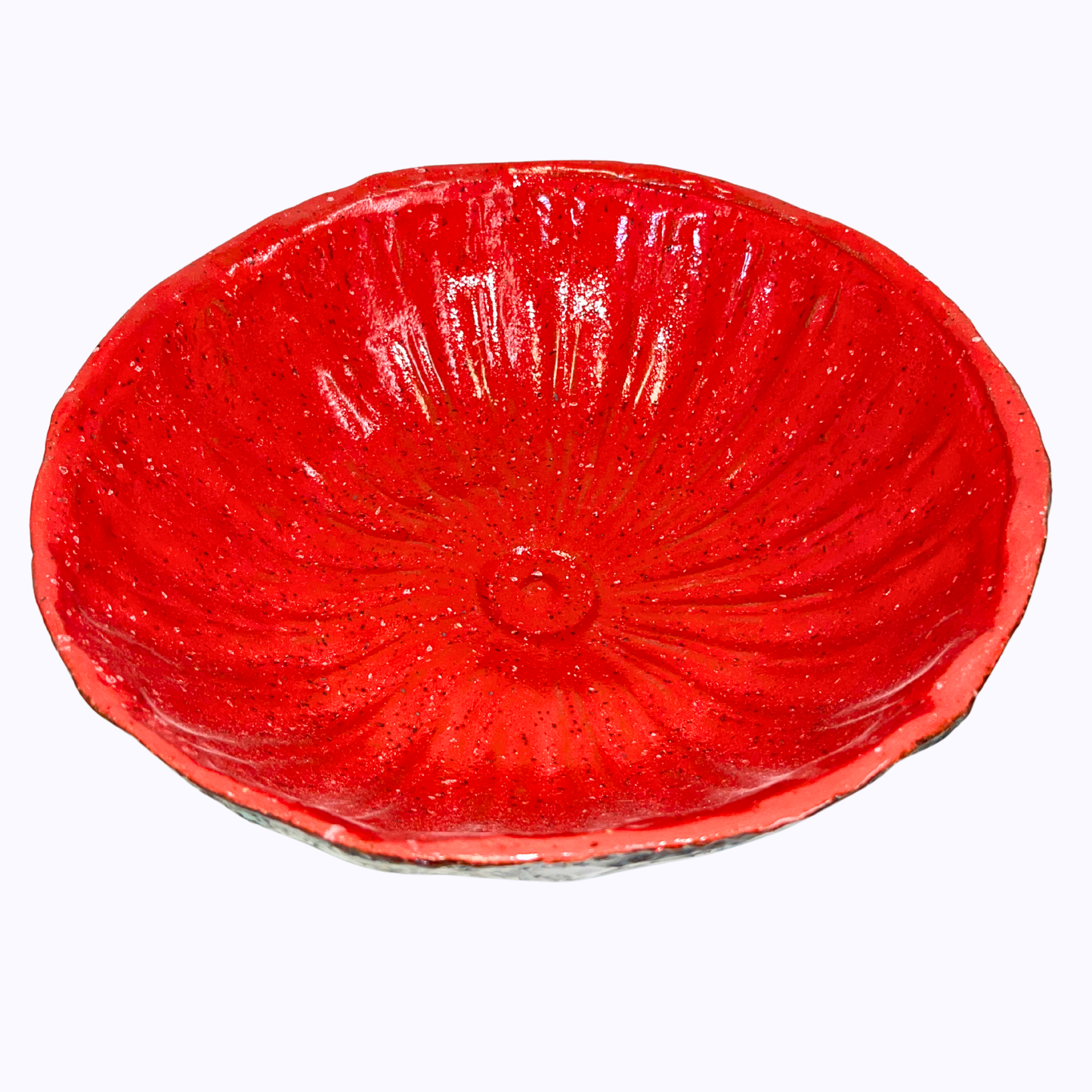 10" Pottery Bowl - Lava Rock