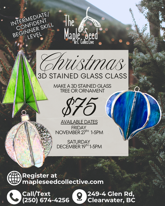 3D Christmas Stained Glass
