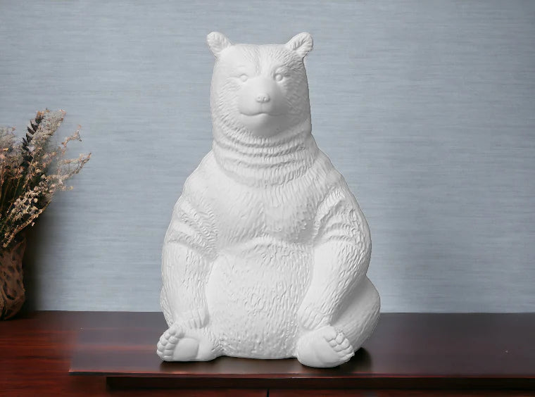 Big Papa Bear Ceramic Bisque