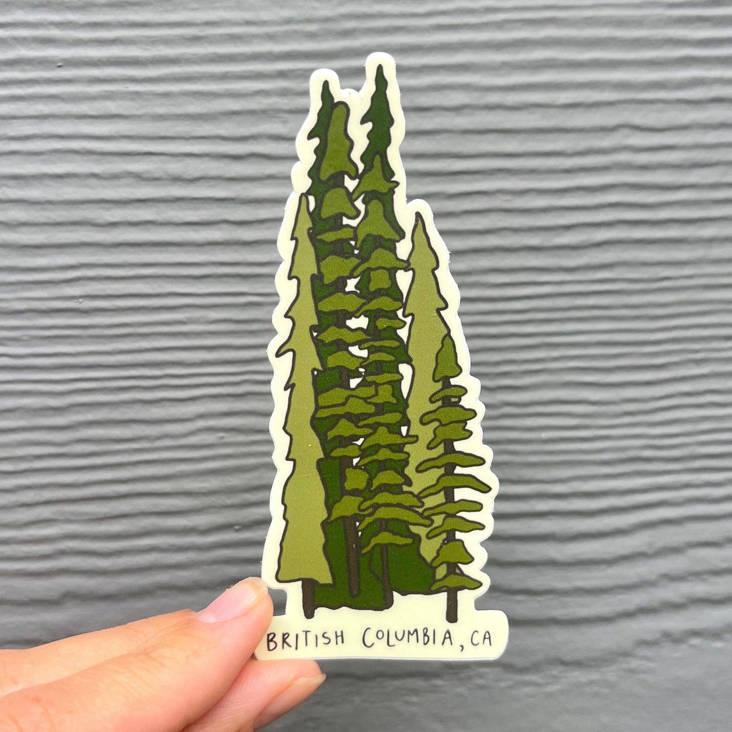 Tall Trees BC Sticker