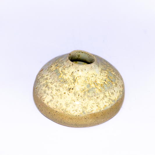 3" Pottery Vase - Cream