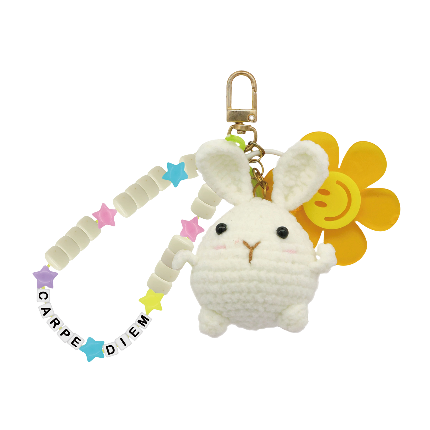 Bunny Keychain Crochet Kit