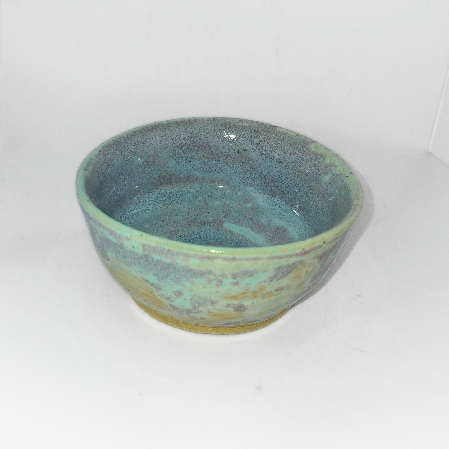 3.5" Pottery Trinket Bowl - Blue