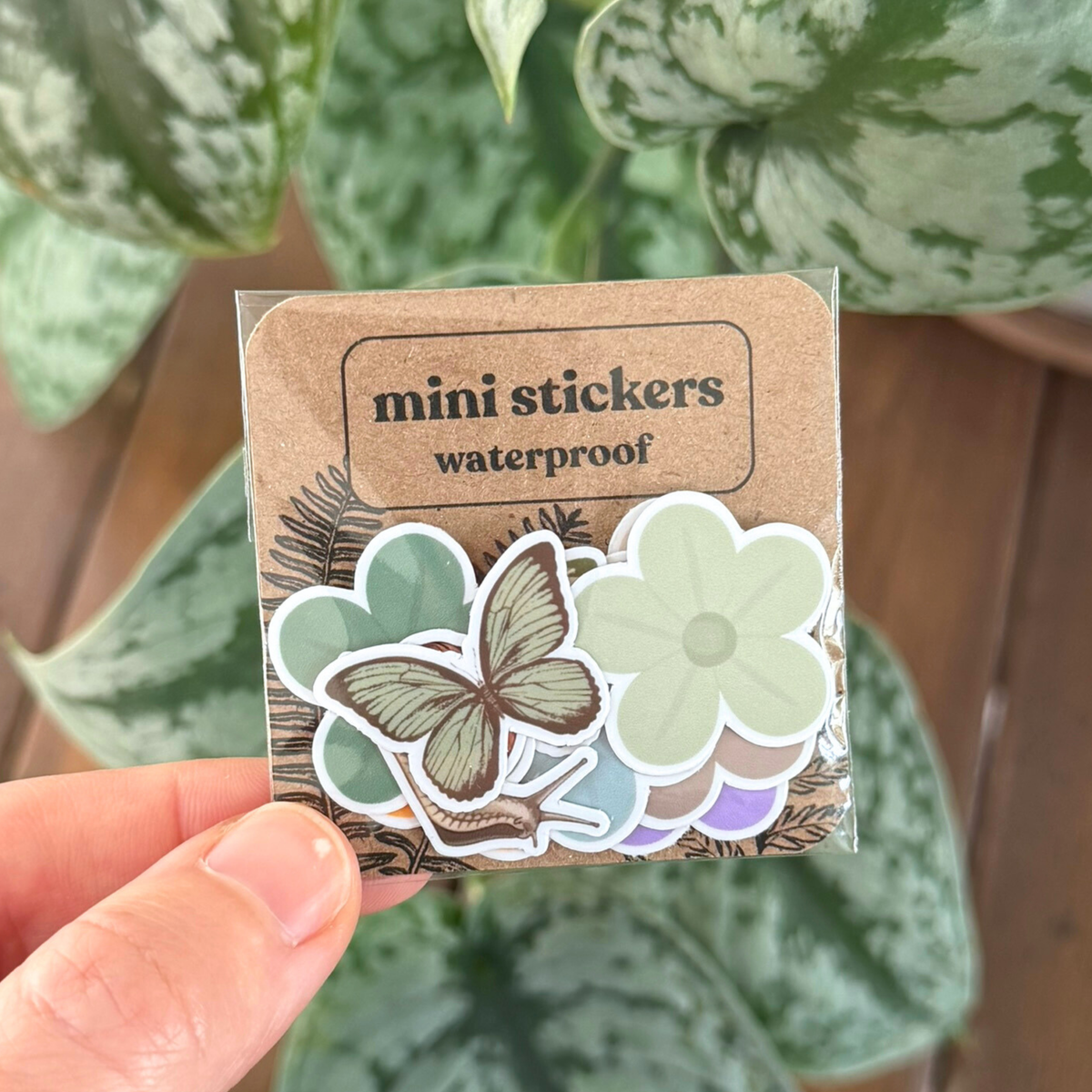 Mini Flower & Butterfly Stickers | Spring Sticker Pack