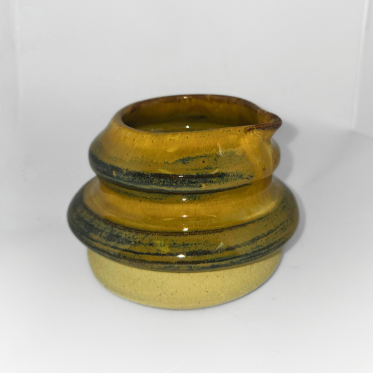 3" Pottery Vase - Brown