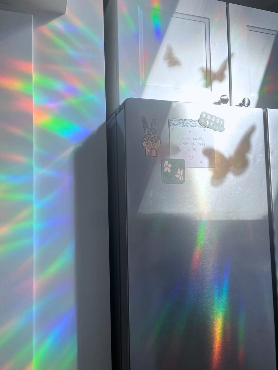 Cozy Sleeping Fox Suncatcher - Window Decor - Rainbow Maker