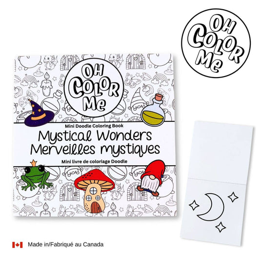 Mystical Wonders Mini Coloring Book