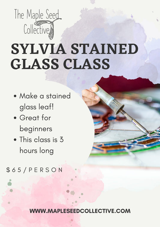 Sylvia Stained Glass Class