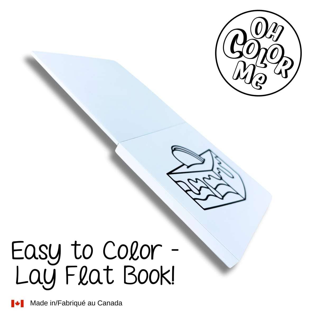Bookish Mini Coloring Book Display Set, 8 Titles, Gifts