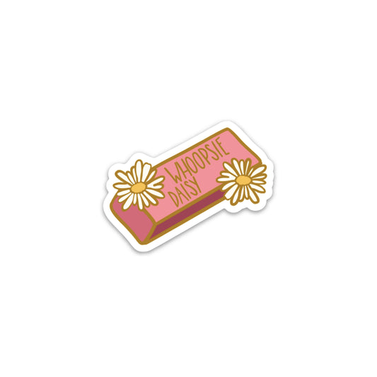 Whoopsie Daisy Vinyl Matte Sticker