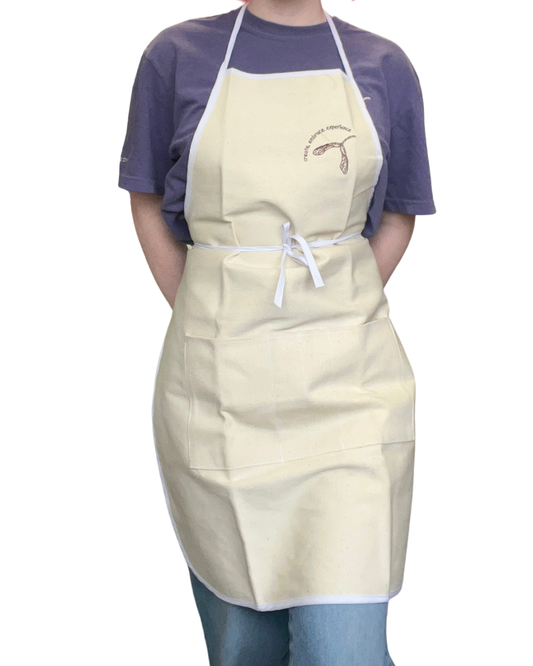 *LIMITED EDITION* Embroidered Maple Seed Collective Apron