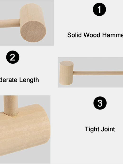 Wooden Hammer (String Art Kit Add-On Item)