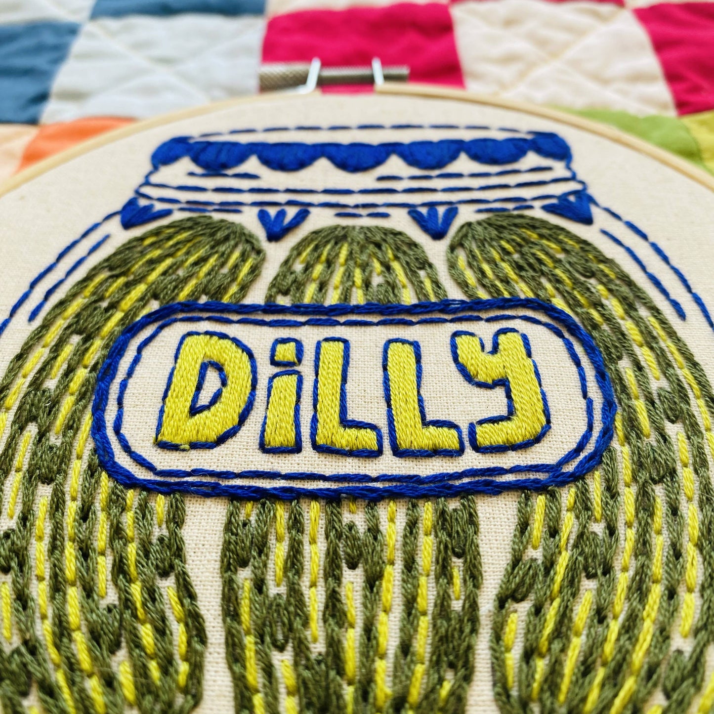 Pickles Embroidery Kit
