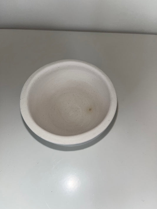 2.5" Bowl Ceramic Bisque