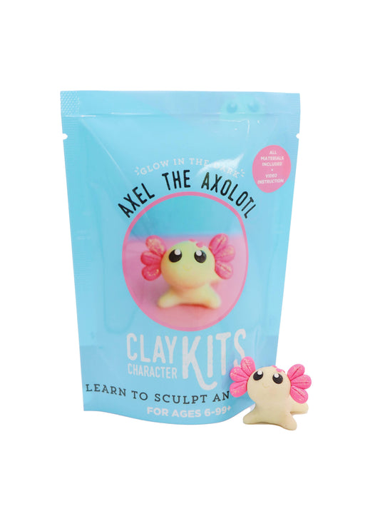 Axel the Axolotl Polymer Clay Kit