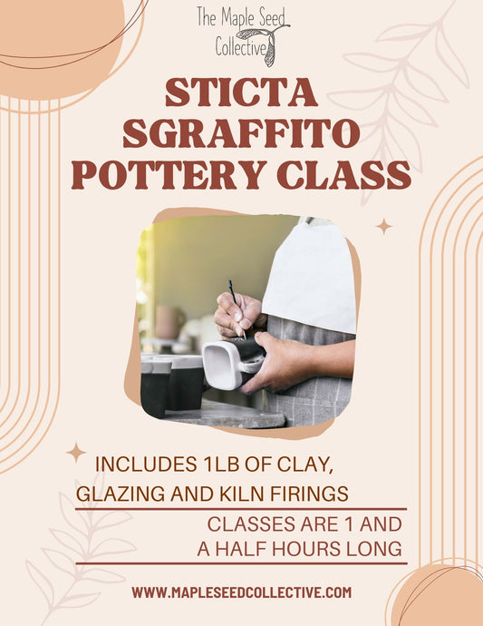 Sticta Sgraffito Pottery Class