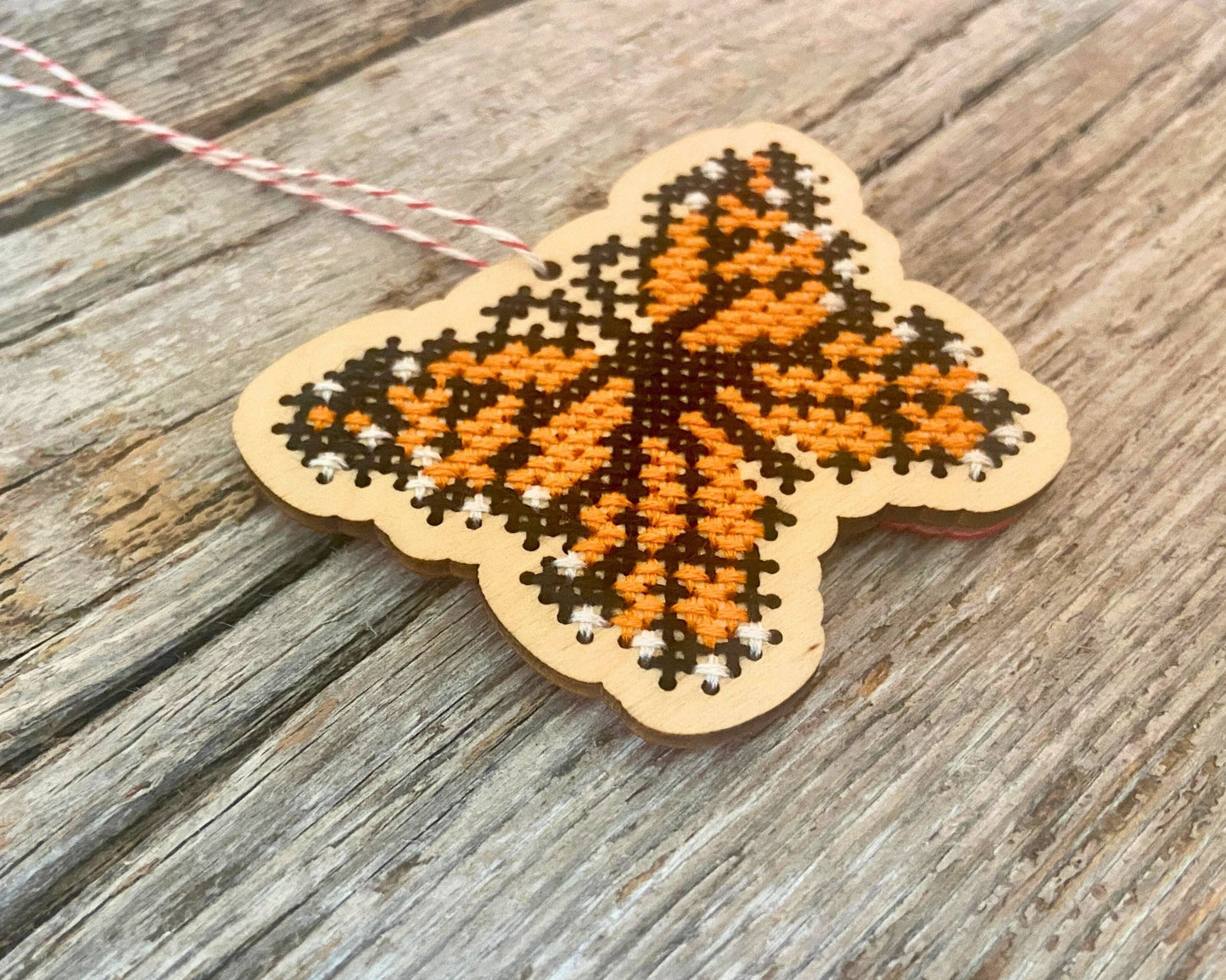 Monarch Butterfly Cross Stitch Kit