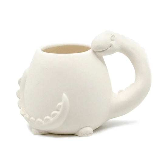 Mug-O-Saurus Ceramic Bisque