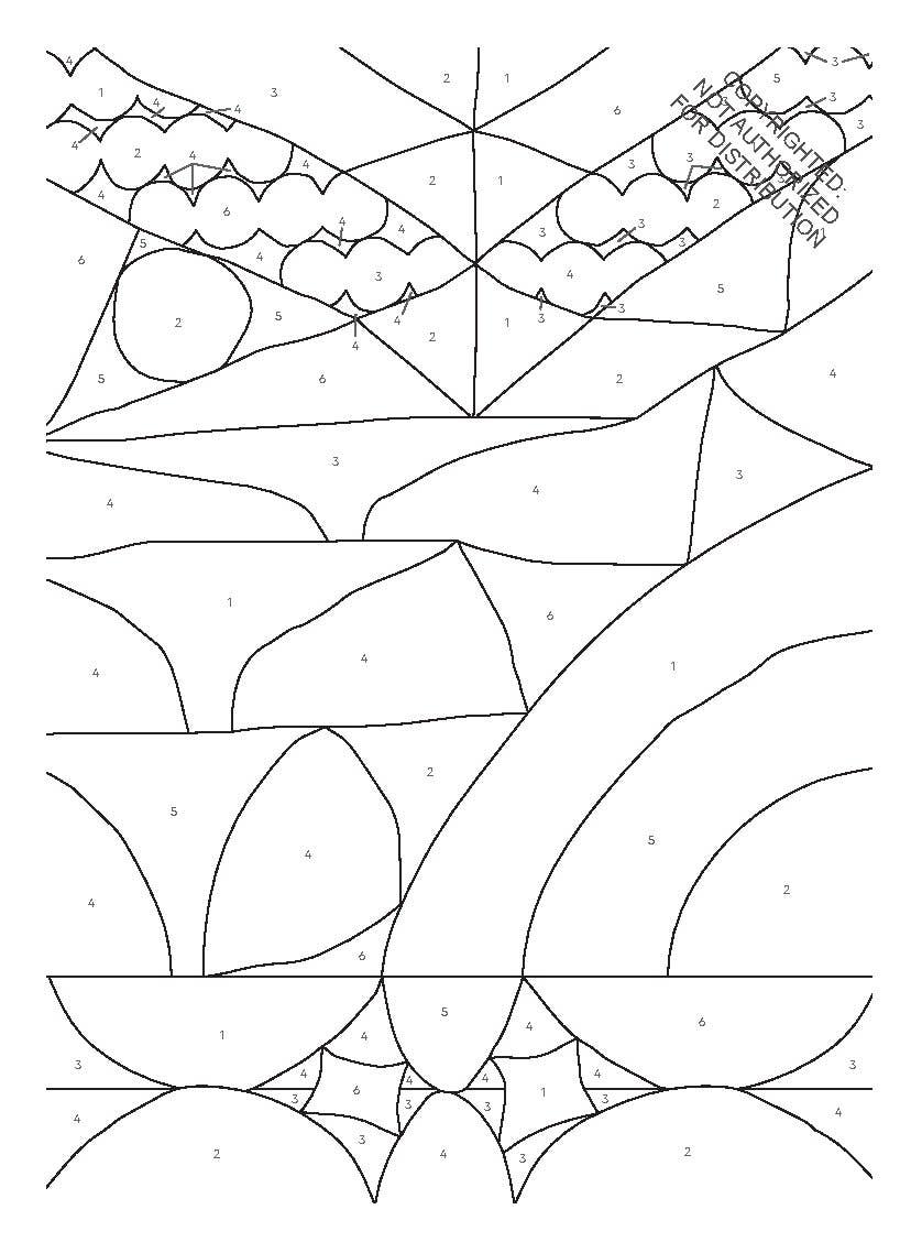 Mindful Crafts: Geometric Paint-by-Number Kit