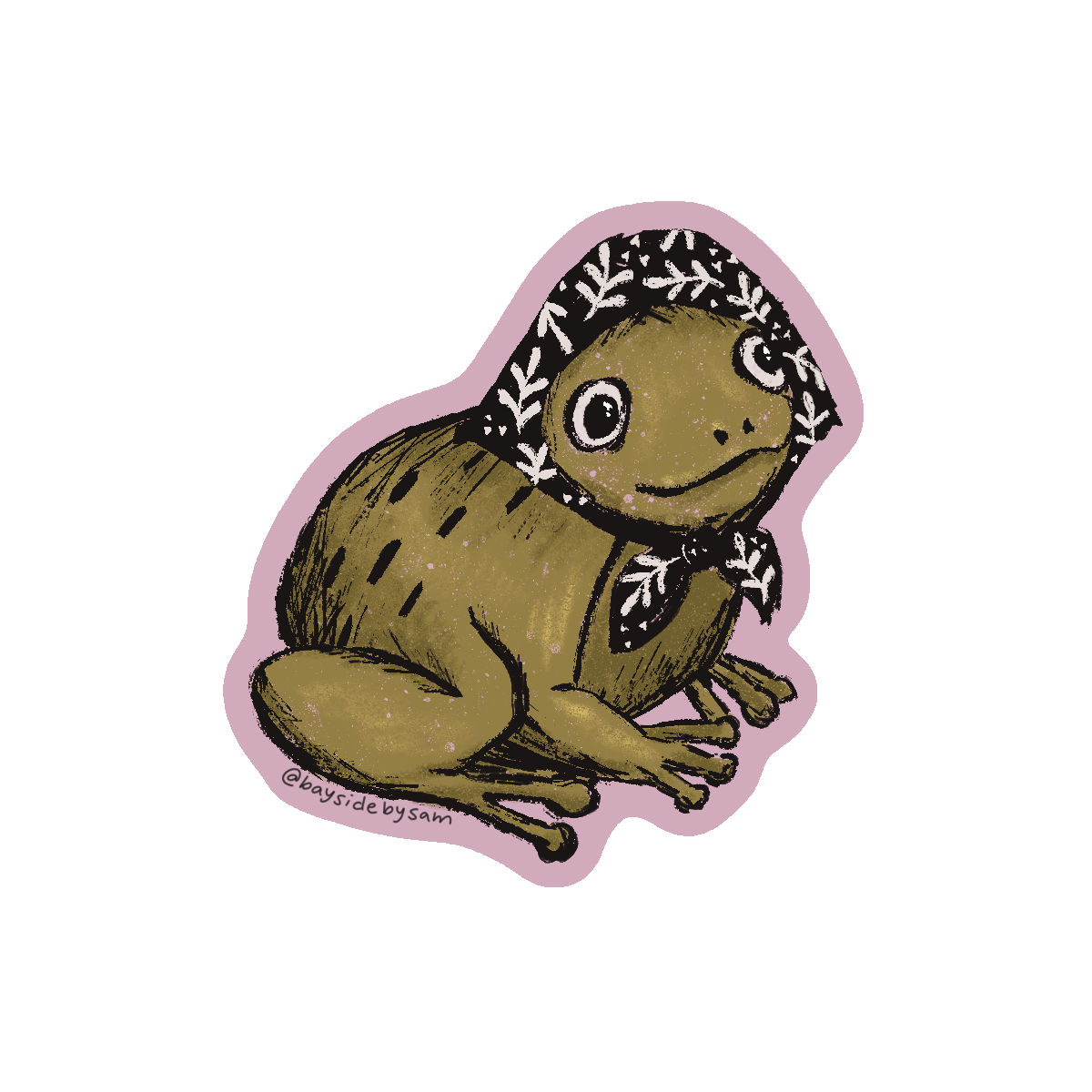 Nonna Frog Sticker