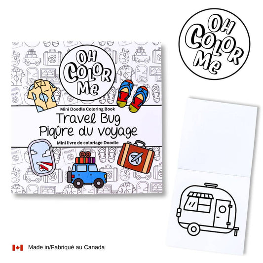 Travel Bug Mini Coloring Book