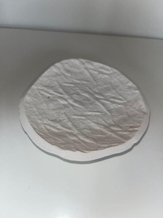 3.5" Trinket Dish Ceramic Bisque