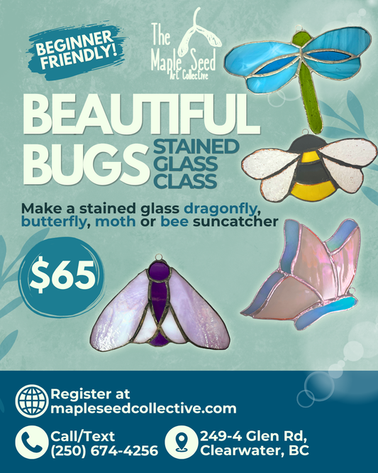 Beautiful Bugs Stained Glass Class