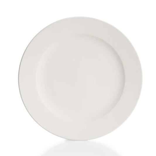 Rim Dinner Plate Ceramic Bisque