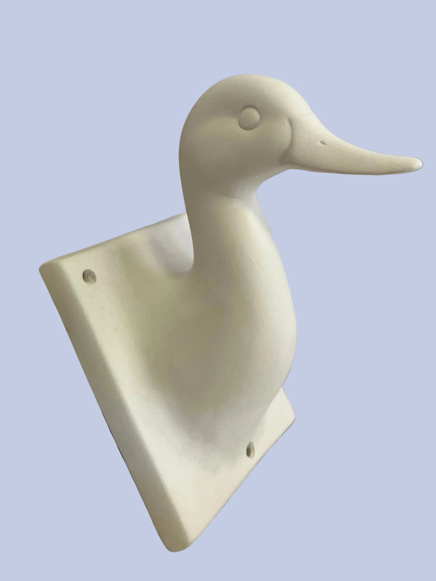 Duck Mount Ceramic Bisque
