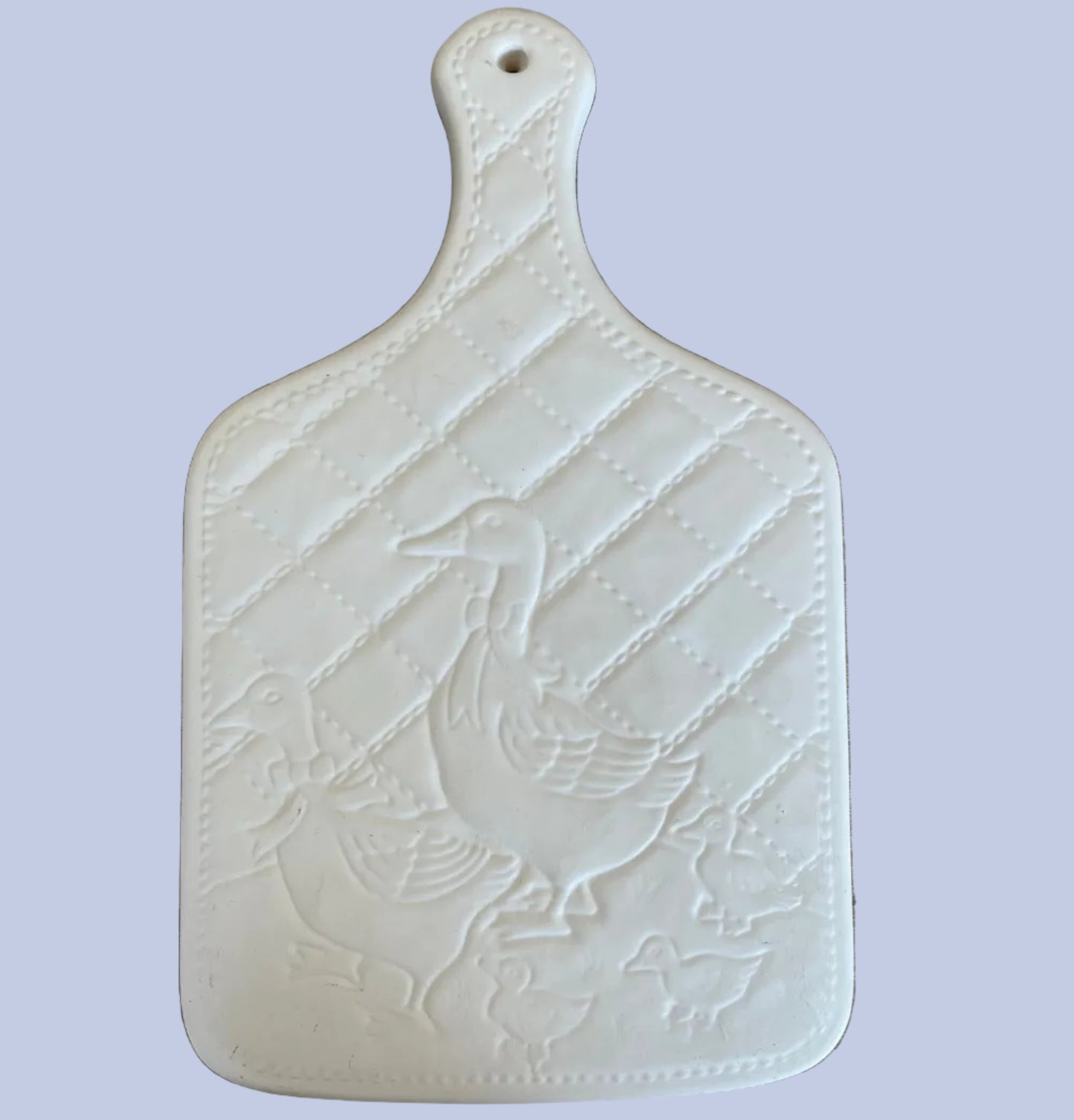 Duck Pot Holder Ceramic Bisque