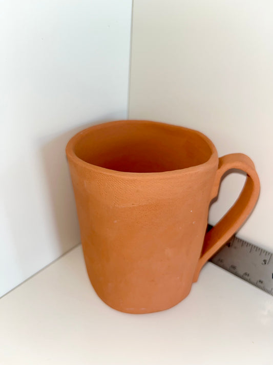 Terracotta Mug Ceramic Bisque