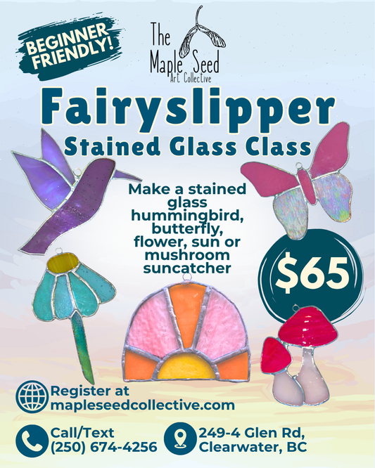 Fairyslipper Stained Glass Class