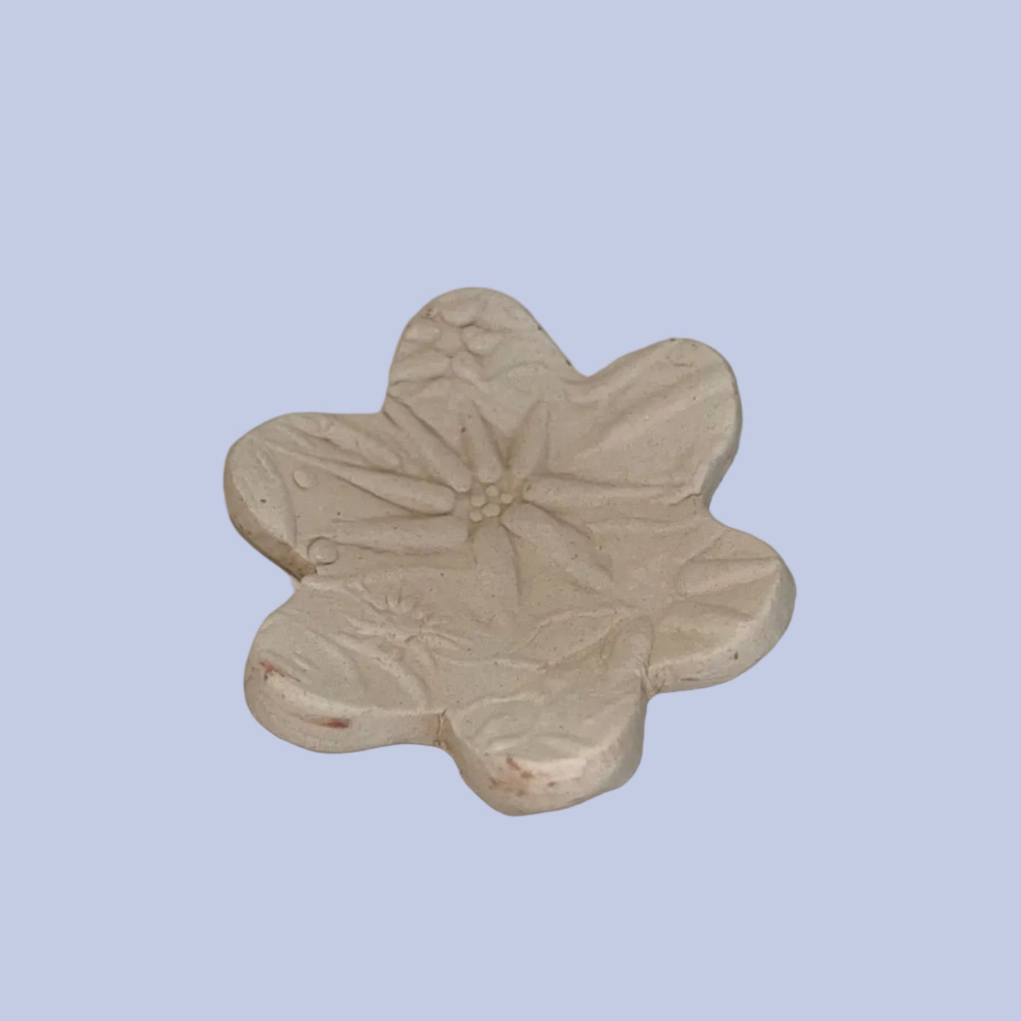 2" Flower Dish Ceramic Bisque