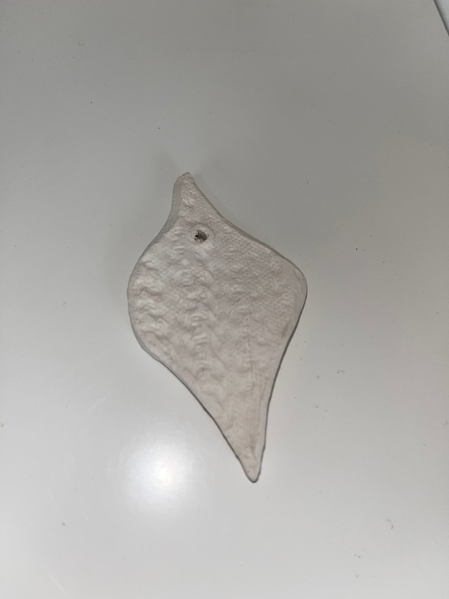 Teardrop Ornaments Ceramic Bisque