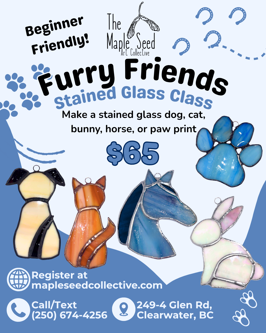 Furry Friends Stained Glass Class