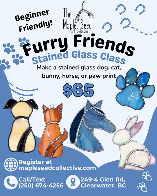 Furry Friends Stained Glass Class