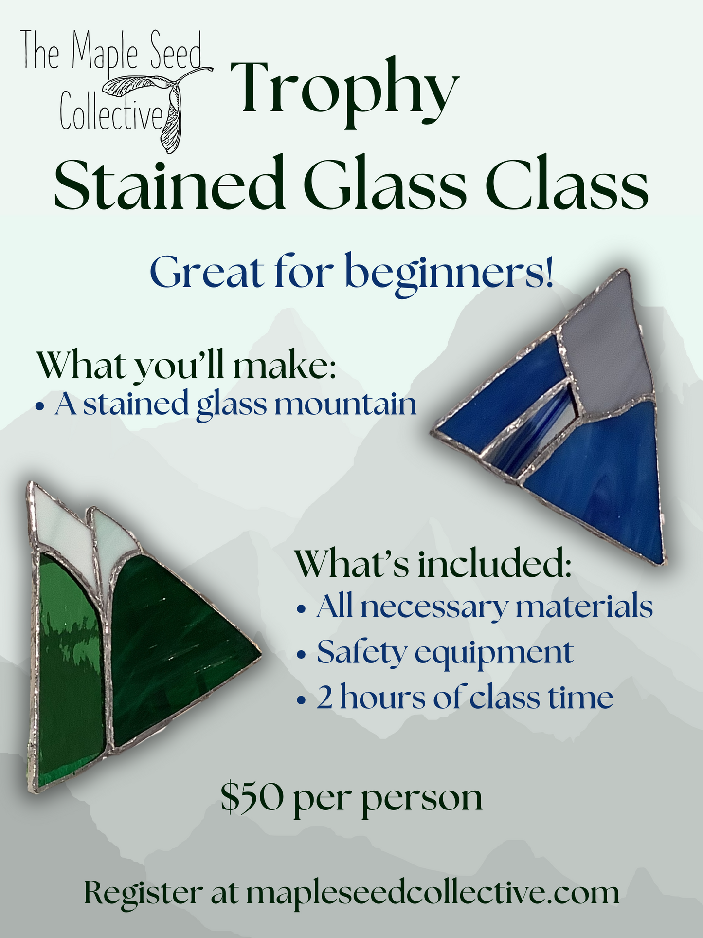 Trophy Stained Glass Class