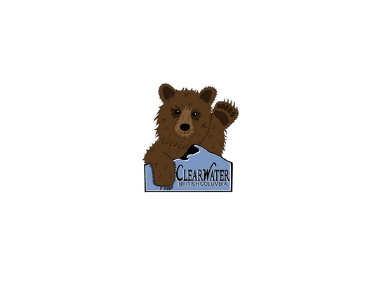 Clearwater Bear Sticker