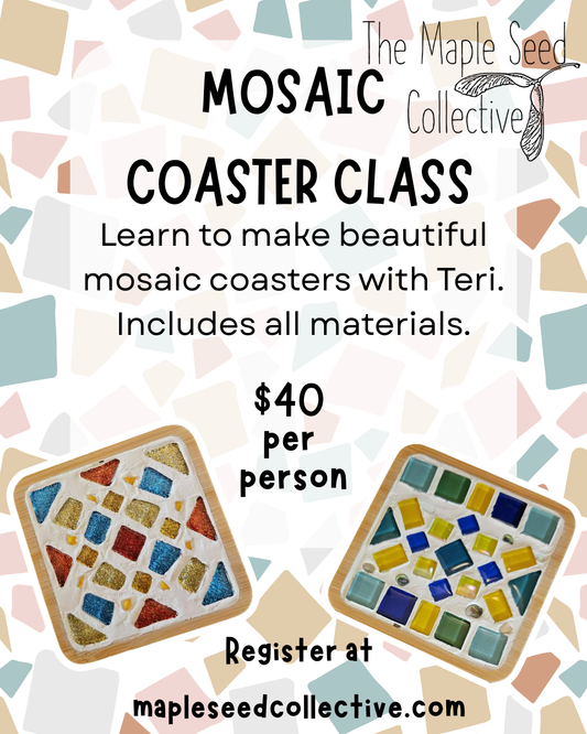 Mosaic Coasters Class