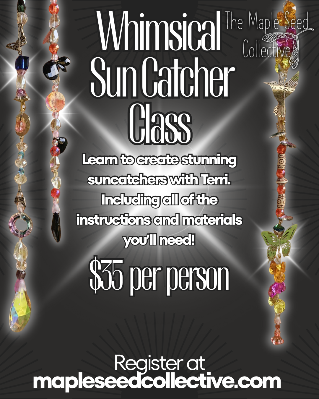 Whimsical Suncatchers Class