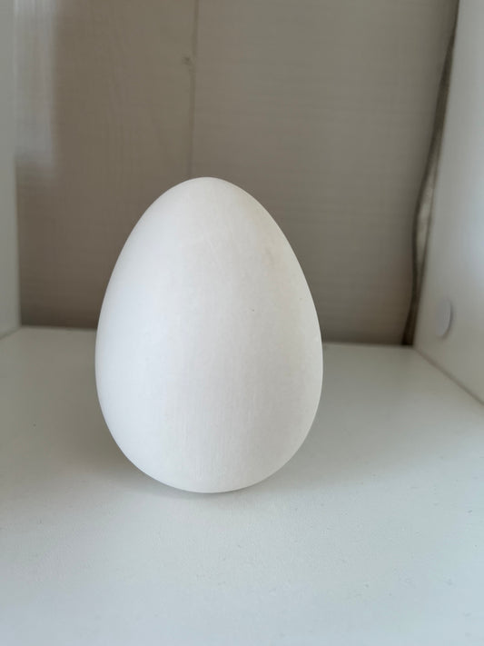 Small Egg Ceramic Bisque