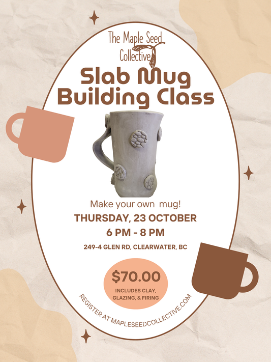 Slab Mug Hand Building Class