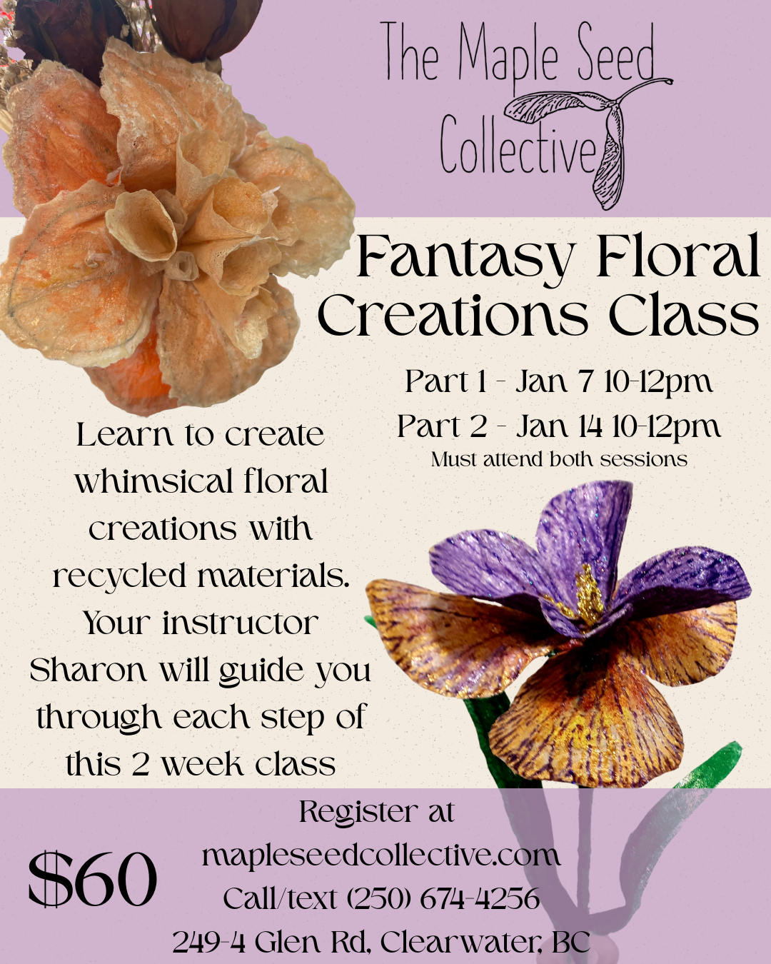 Fantasy Floral Creations Class