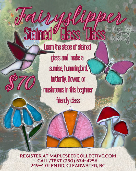 Fairyslipper Stained Glass Class