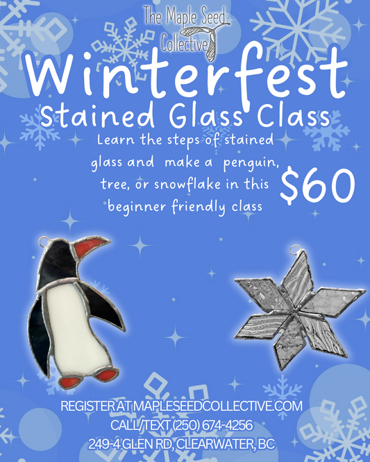 Winterfest Stained Glass Class