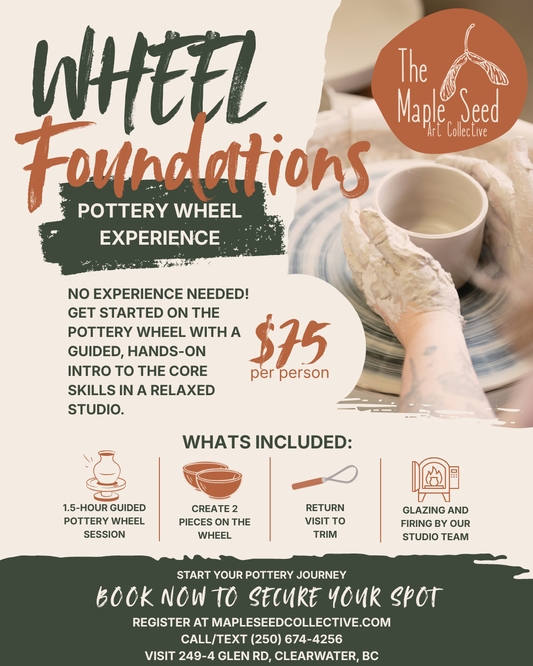 Wheel Foundations (Pottery Wheel Experience)