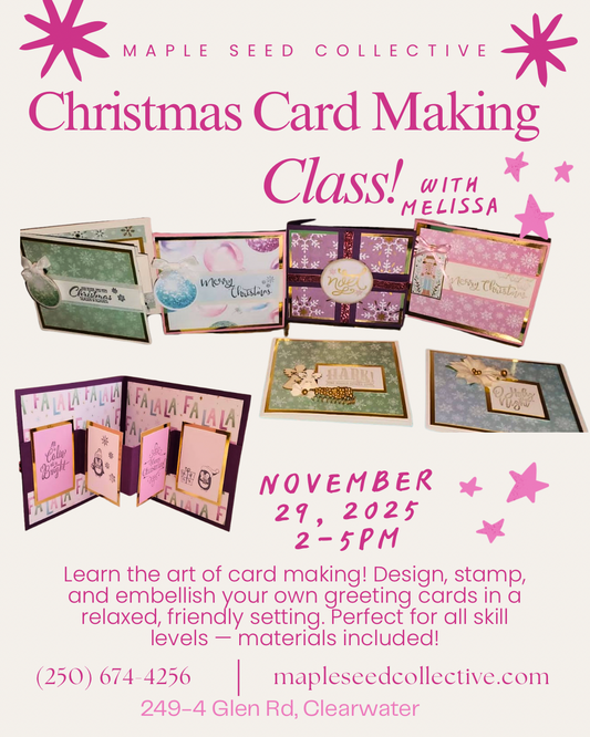 Christmas Card Making Class