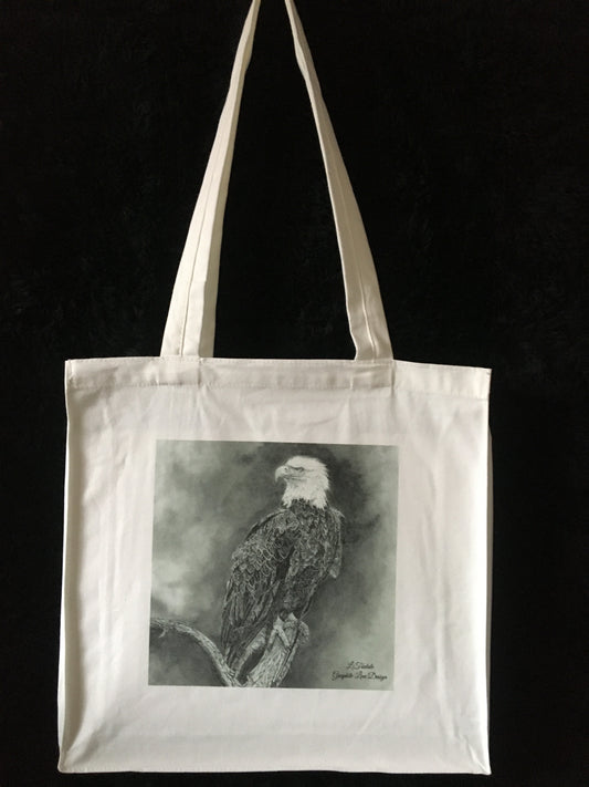 Eagle Tote Bag by Laura Tisdale