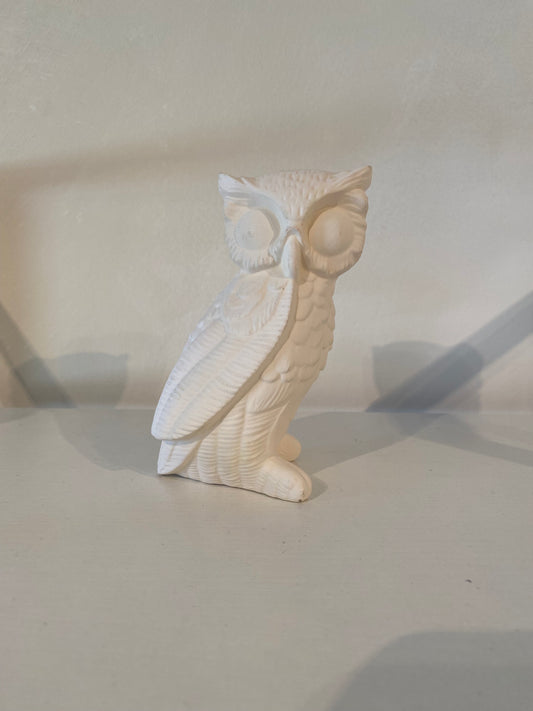 Owl Friend Ceramic Bisque