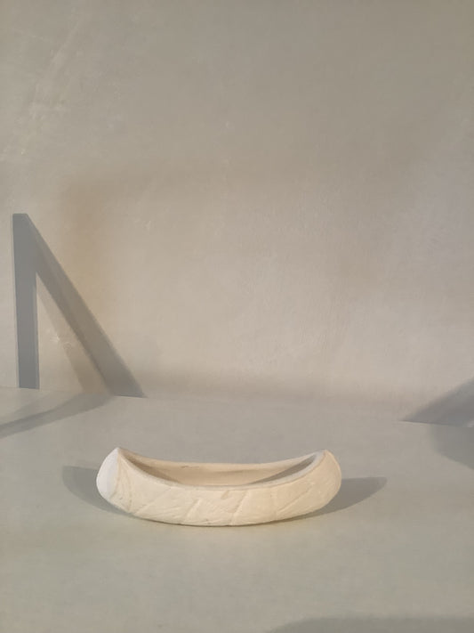 Canoe Ceramic Bisque